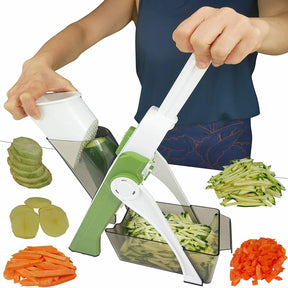 4 In 1 Vegetable Cutter Chopper Adjustable