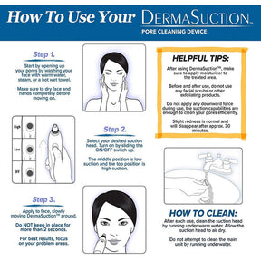 Derma Suction Vacuum Pore Cleaning Device